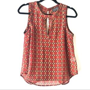 🛍4/$25! ASTR the Label Geometric Open-Back Top